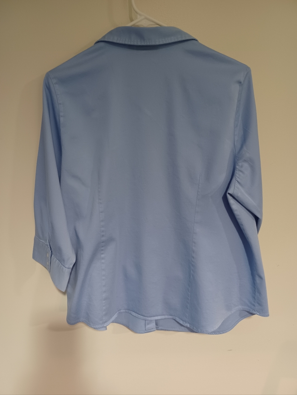 APT. 9 Light Blue Button-Up Blouse - Picture 5 of 6